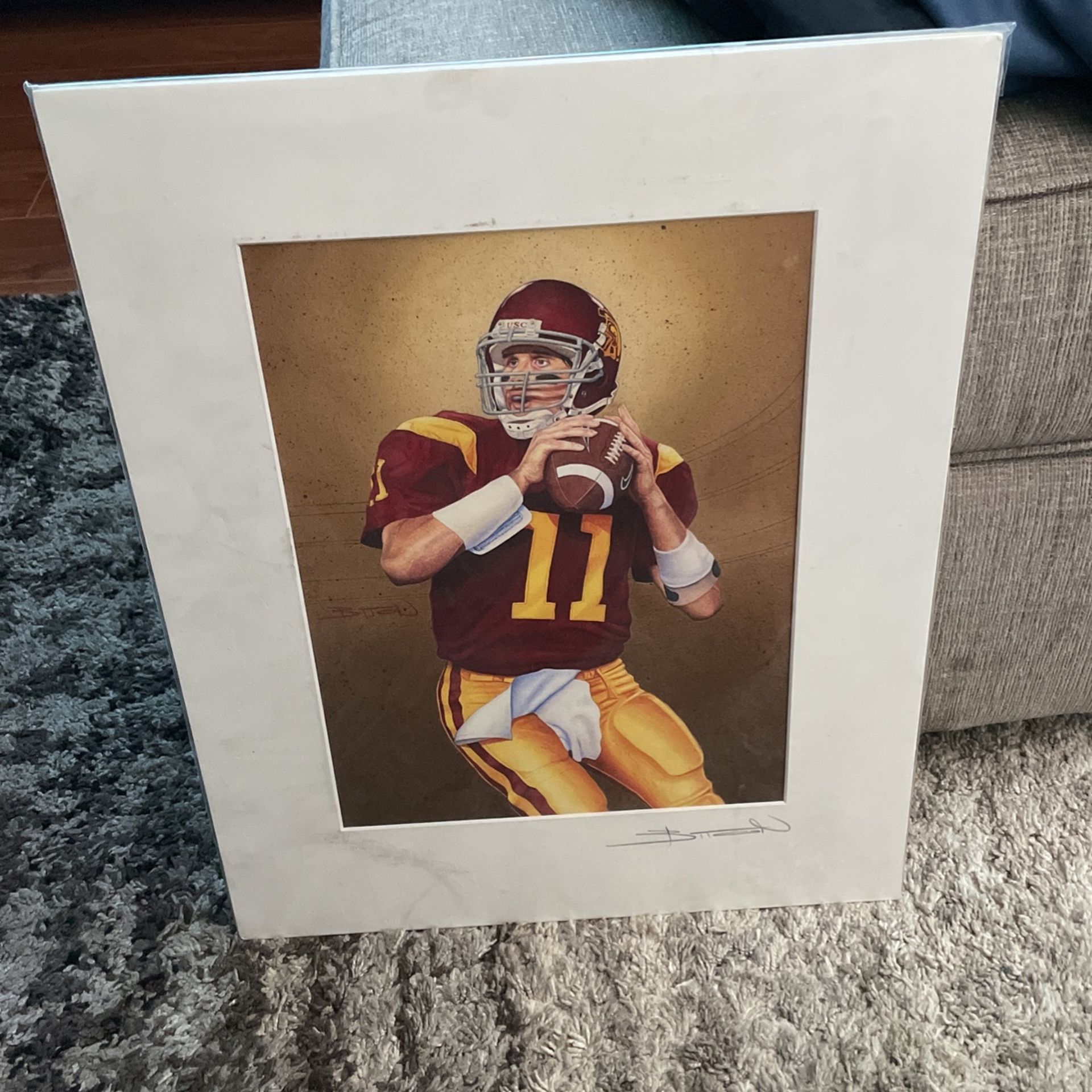 Matt Lienart Matted Lithograph 16x20