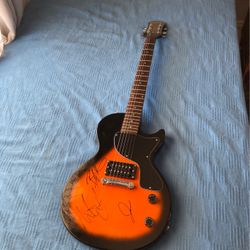 Lifehouse Band Signed Guitar