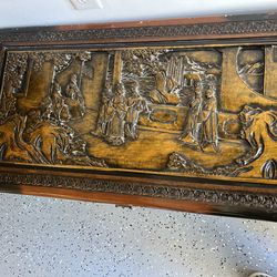 Chinese Antique Hand-Painted Cabinet