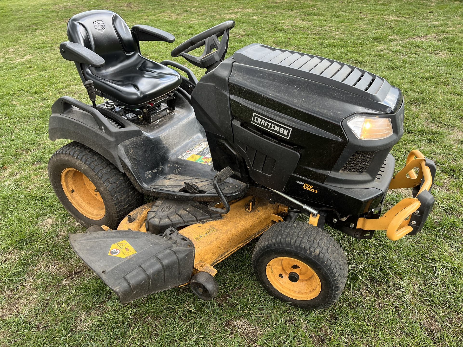 Craftsman 8400 pro series manual new arrivals