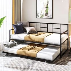 DAYBED TWIN SIZE WITH TRUNDLE BRAND NEW IN BOX!!!
