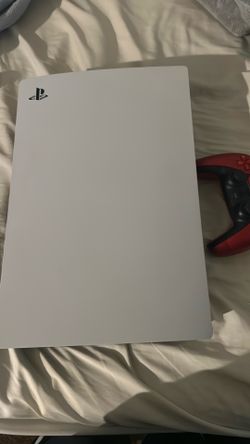 Ps5 with red controller