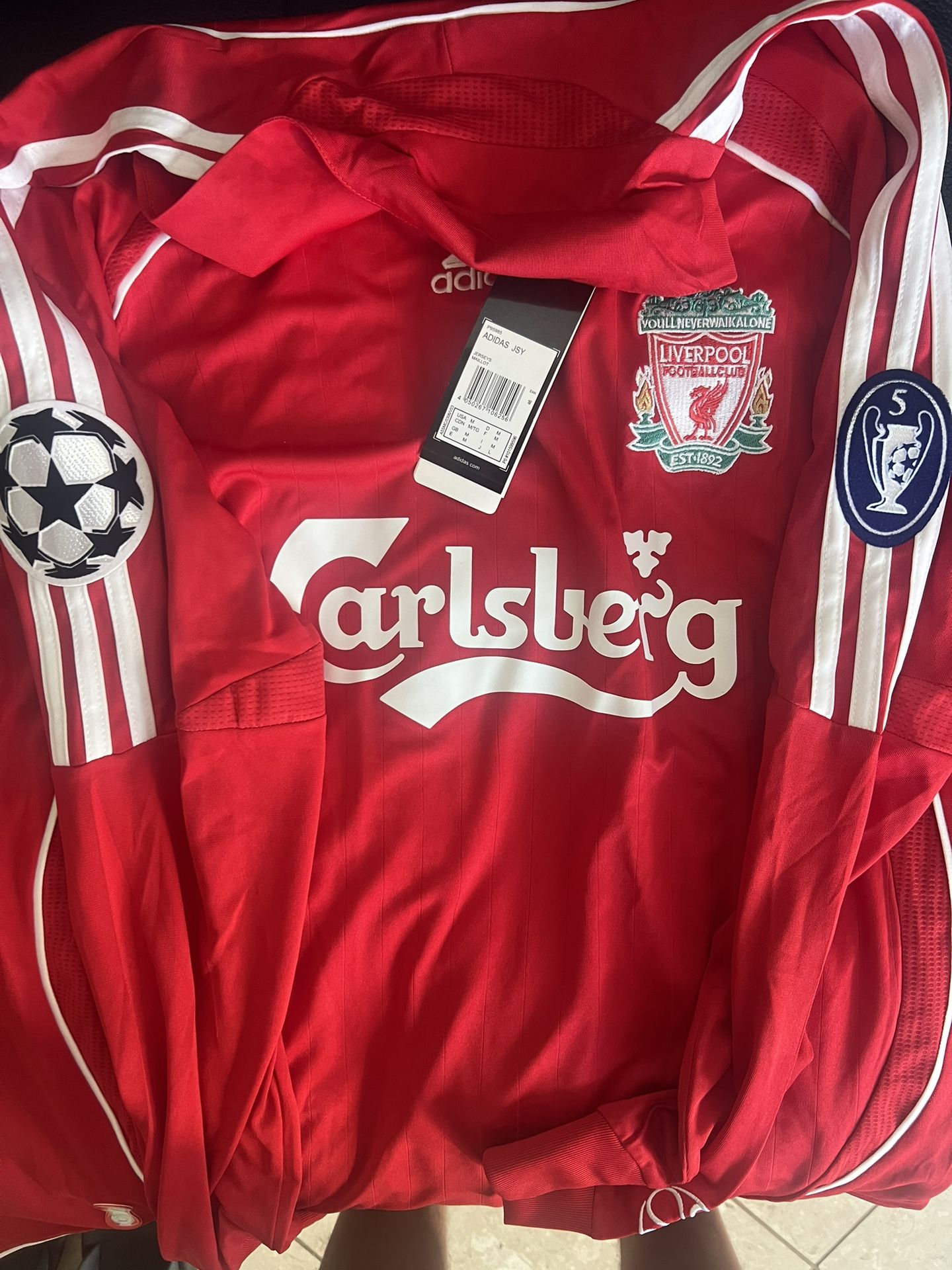 New L/S Liverpool Soccer Jersey