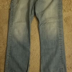 Mens Polo Denim Blue Jean's 38x32 Nice, Soft