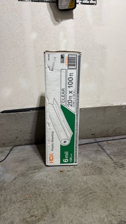 Plastic sheeting