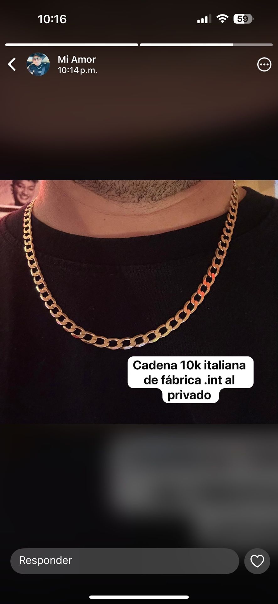 Cadena 10 K Italiana