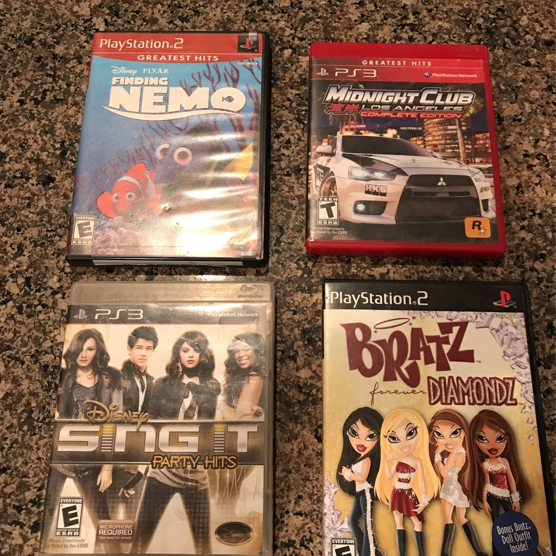 PS3 / PS2 Video Games