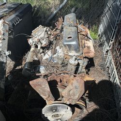 Ford 351 Windsor Engine with C6 Transmission – Complete Truck Takeout