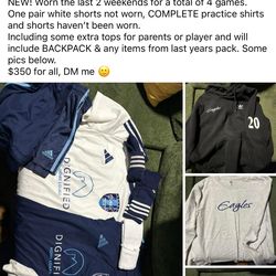 #20 Eagles Soccer Kit