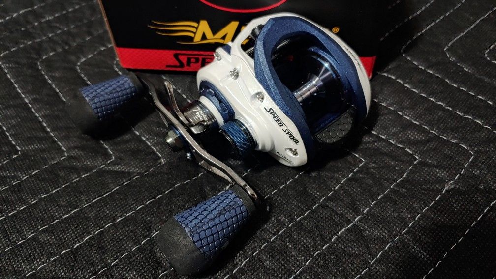 LEW'S MACH INSHORE SPEED SPOOL MI1SHL 7.5:1 LEFT HAND BAITCAST REEL Penn okuma daiwa shimano