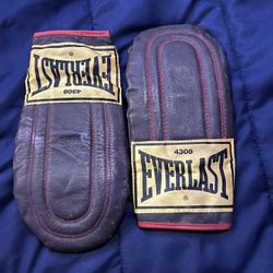 Vintage Boxing Bag Gloves