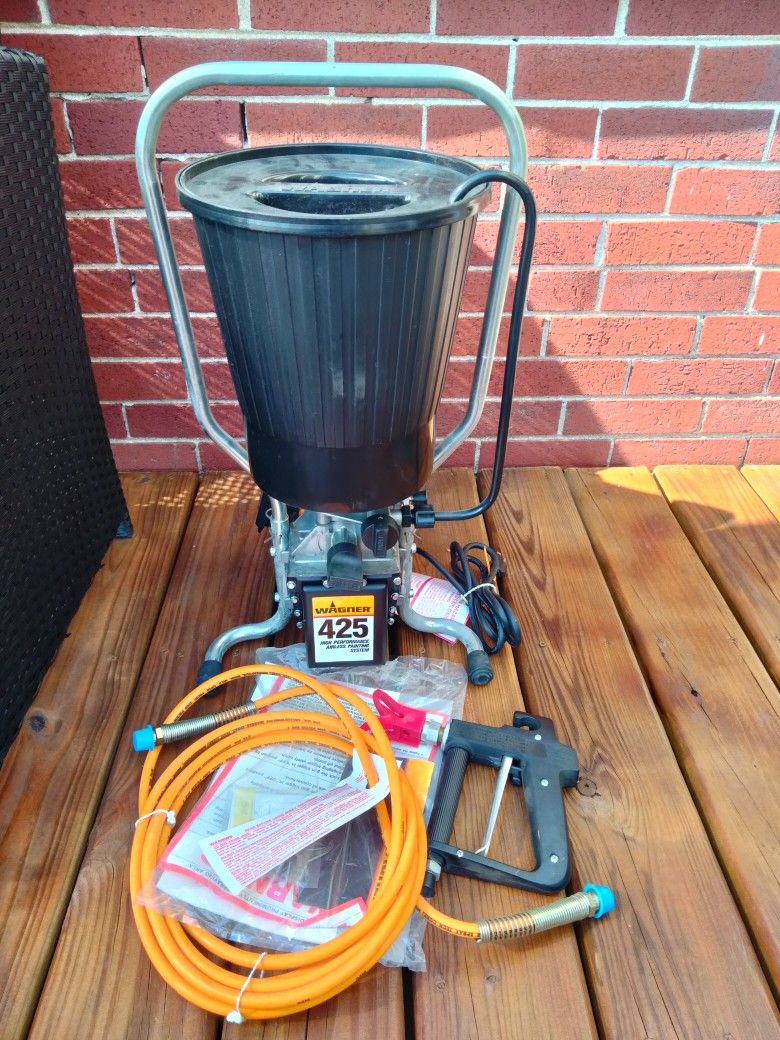 Brand New Wagner 425 Airless High Performance Painting System Paint