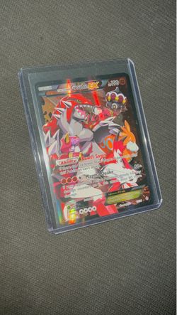 Pokemon Cards Team Magma’s Groudon EX Double Crisis