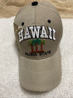 Hawaii ALOHA State Cap  Cap. 3/D Thick Stichinh