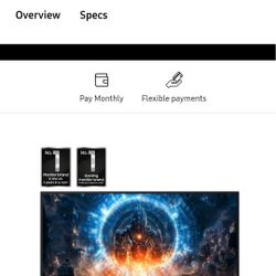 NEW Samsung 27" Odyssey G6 G60F 350Hz QHD Gaming Monitor (Sealed Box)