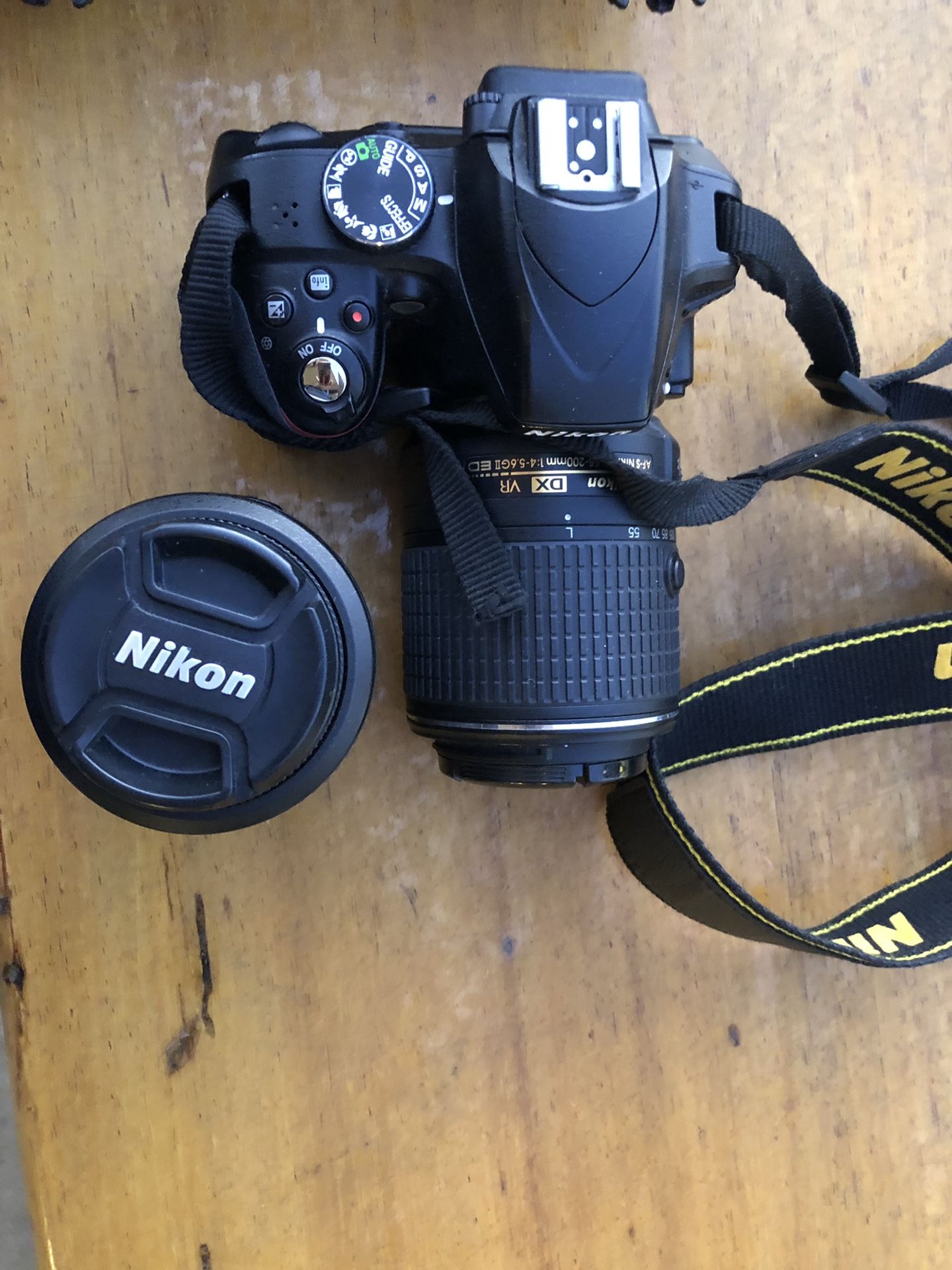 Nikon D3300 DSLR with 2 lenses