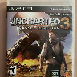 Uncharted 3: Drake's Deception (Sony PlayStation 3, 2011)