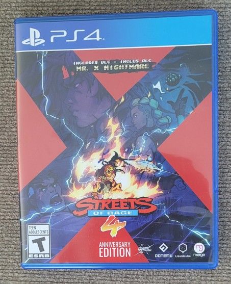 Streets of Rage 4 - Anniversary Edition - PlayStation 4