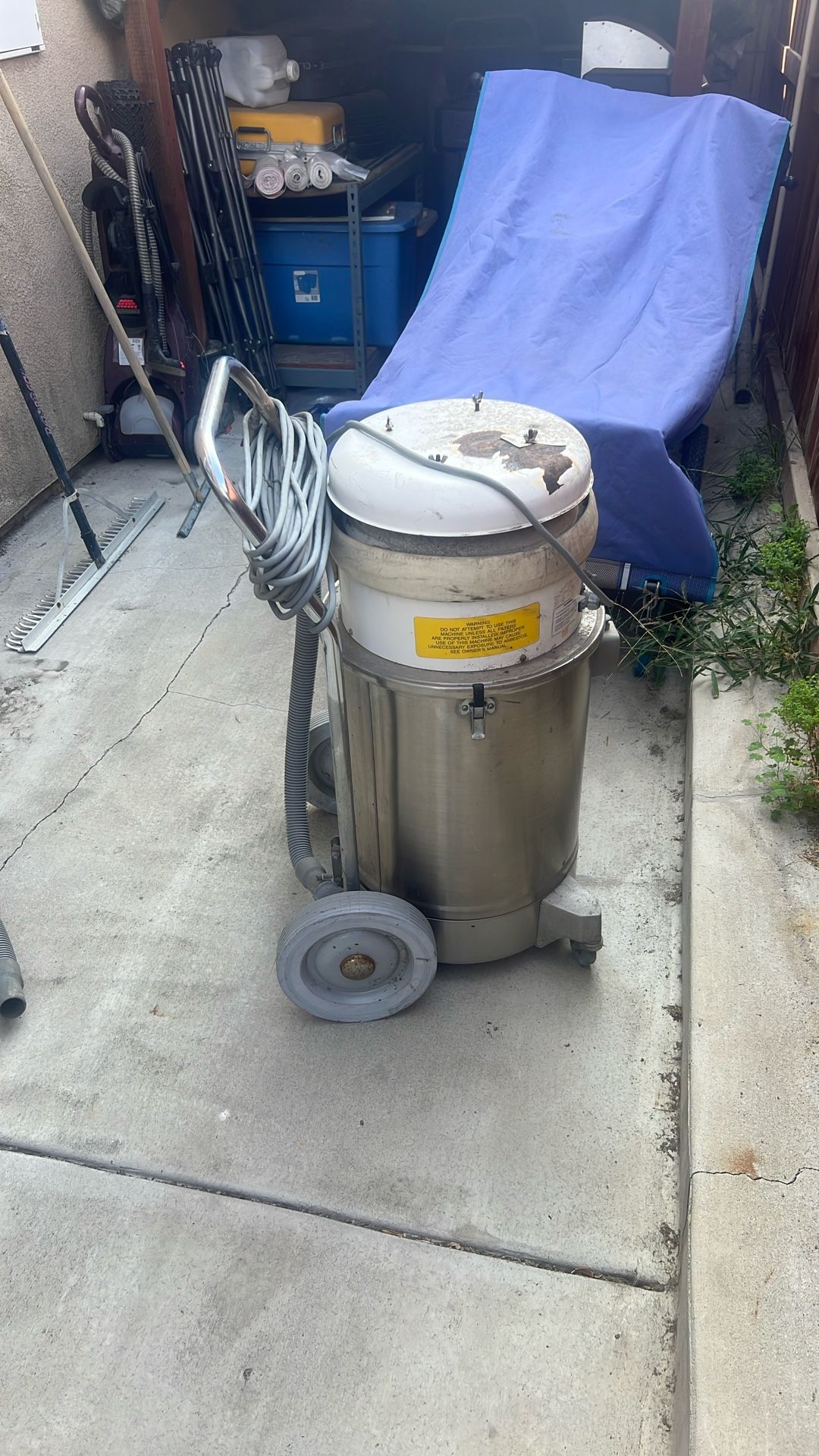 Environmental HEPA filter, equipped, vacuum commercial