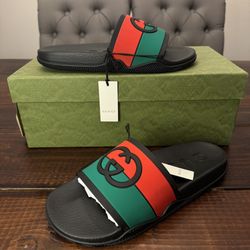 Gucci Interlocking G Women's Slides