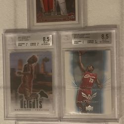 LeBron James 2003 Rookie Lot - BGS Graded 
