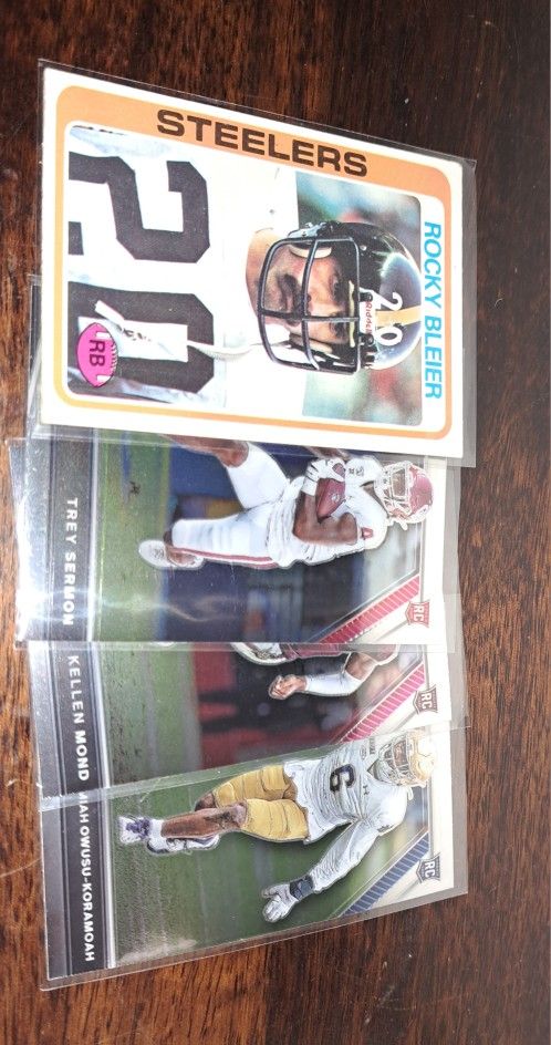 Football Cards D