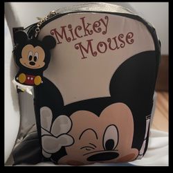 NWT Backpack Disney With Free Coin Keychain 