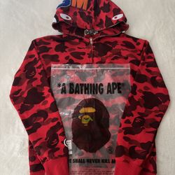 Red Bape Hoodie 