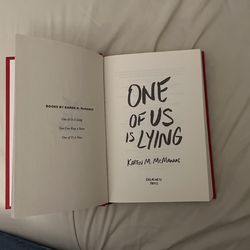 One Of Us Is Lying Book