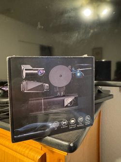 4K 3-Channel Dash Cam with Parking Monitor