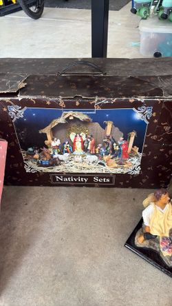 Nativity set