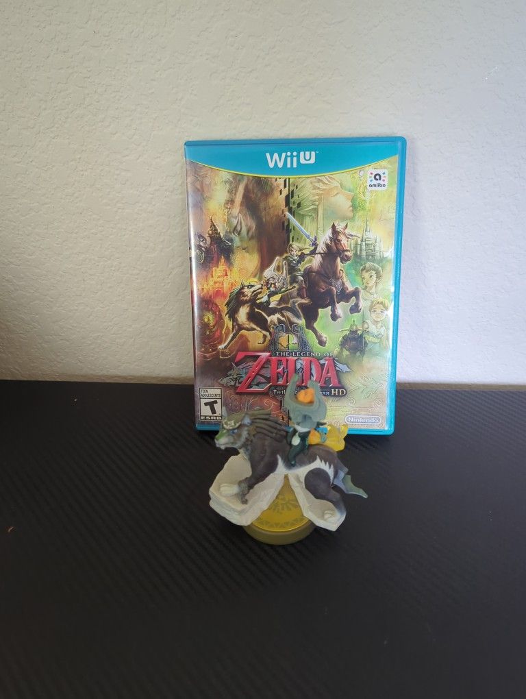 Legend Of Zelda Twilight Princess Wiiu With Amiibo
