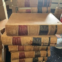 75-100? Old Hard Bound Reference Books