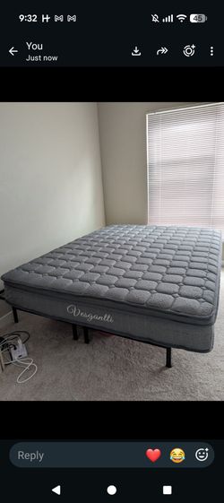 Barely used Queen mattress