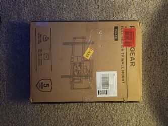PERLEGEAR -Full Motion TV Wall Mount (Model PGLF8)/BLACK