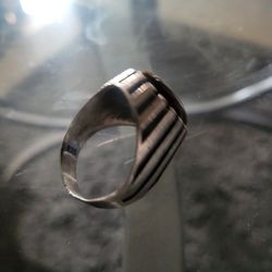 Silver Tigerseye Ring