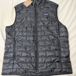 New Patagonia Nano Puff Vest Black Men’s Large L