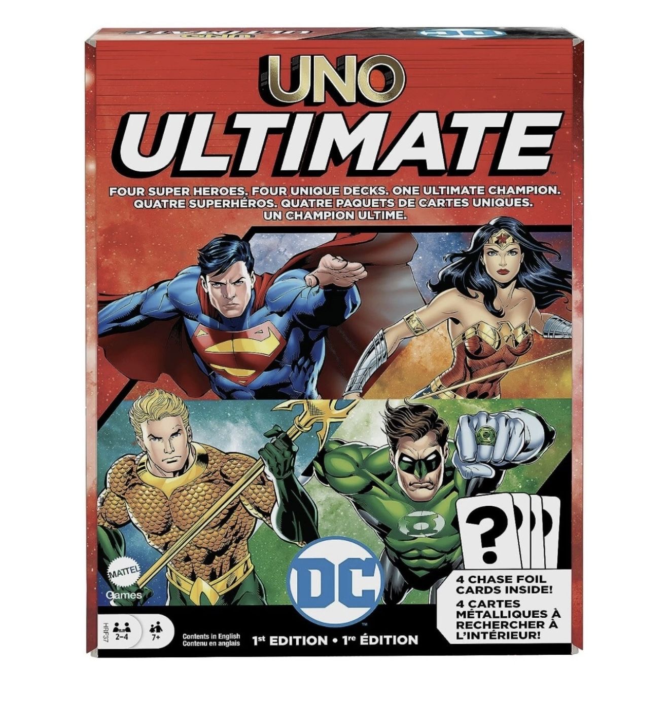 Mattel Games UNO Ultimate DC Card Game for Kids & Adults