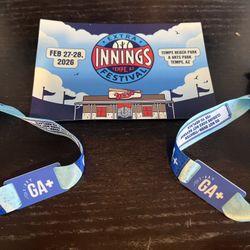EXTRA INNINGS GA+ 2 Day Pass (2)