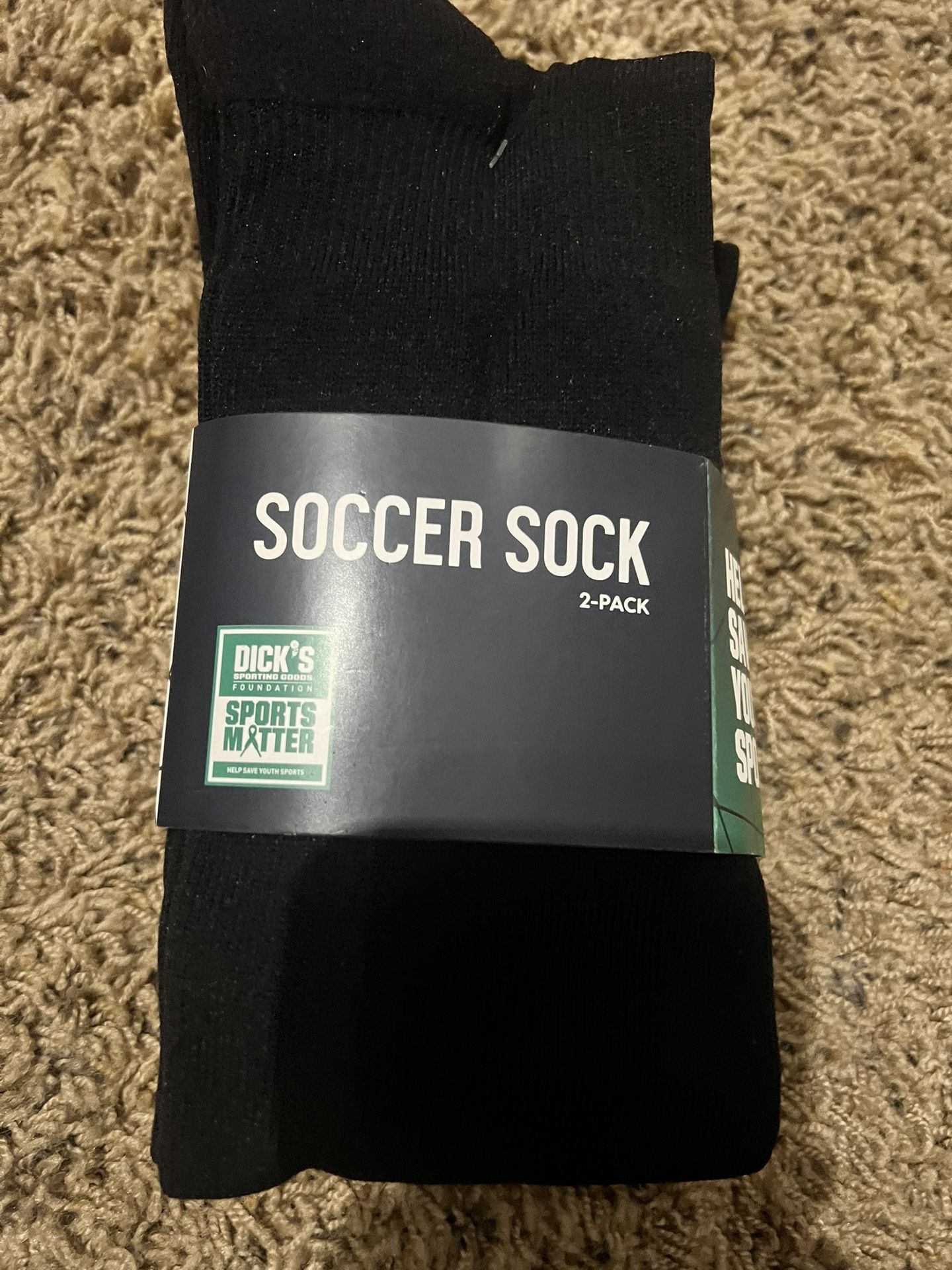 new Large DSG soccer Sock