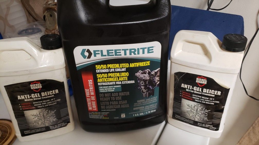 Anti freeze for trucks international