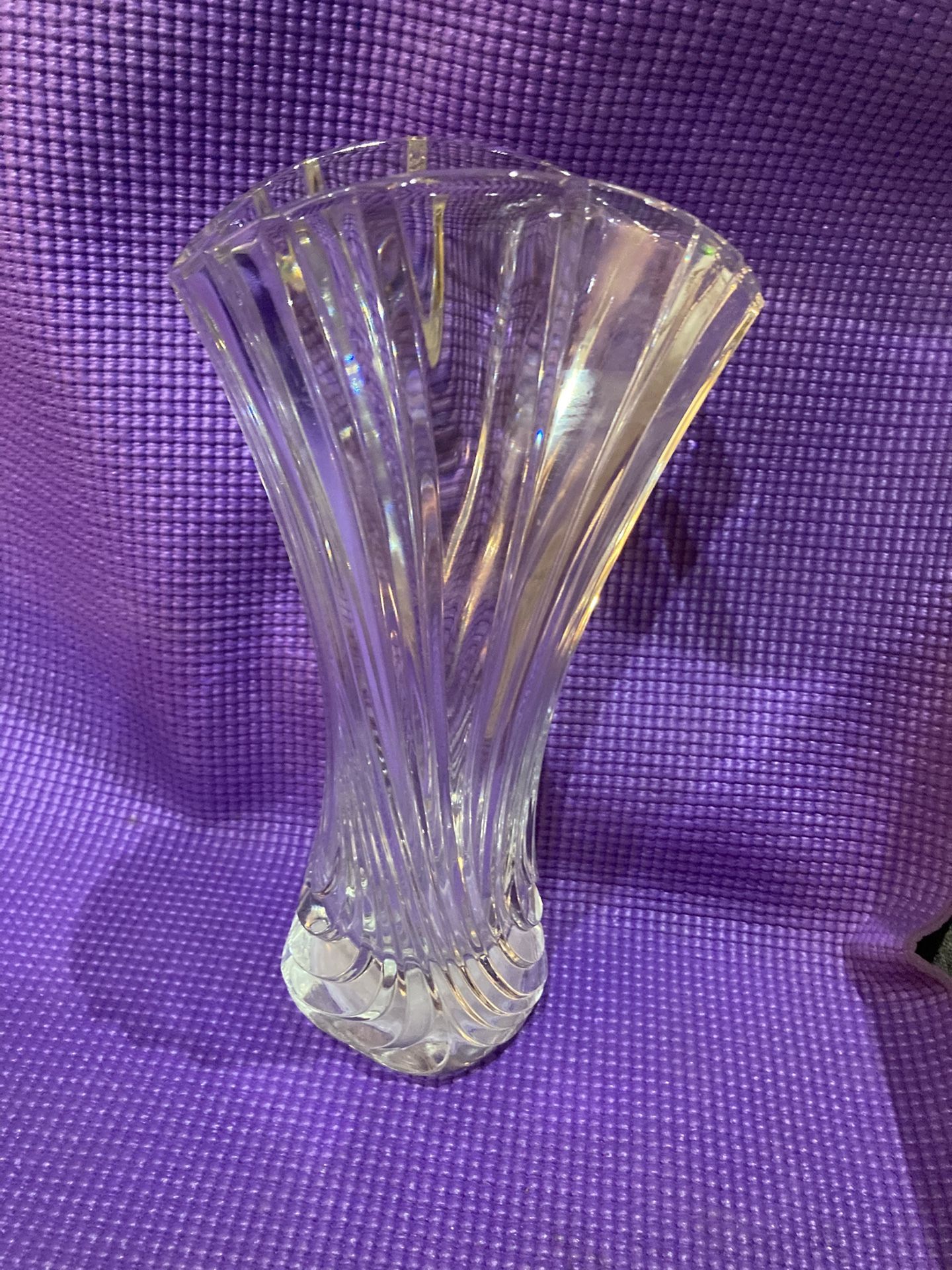 New Crystal Vase, Only Been Displayed