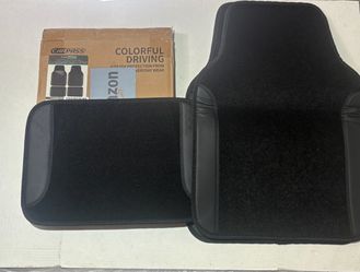 Universal CarPass Black Car Floor Mats Set