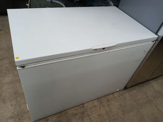 GE white chest freezer - Free delivery