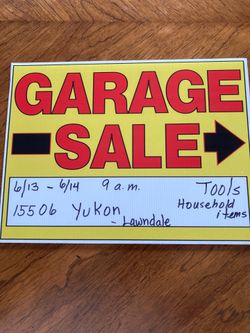 Garage Sale