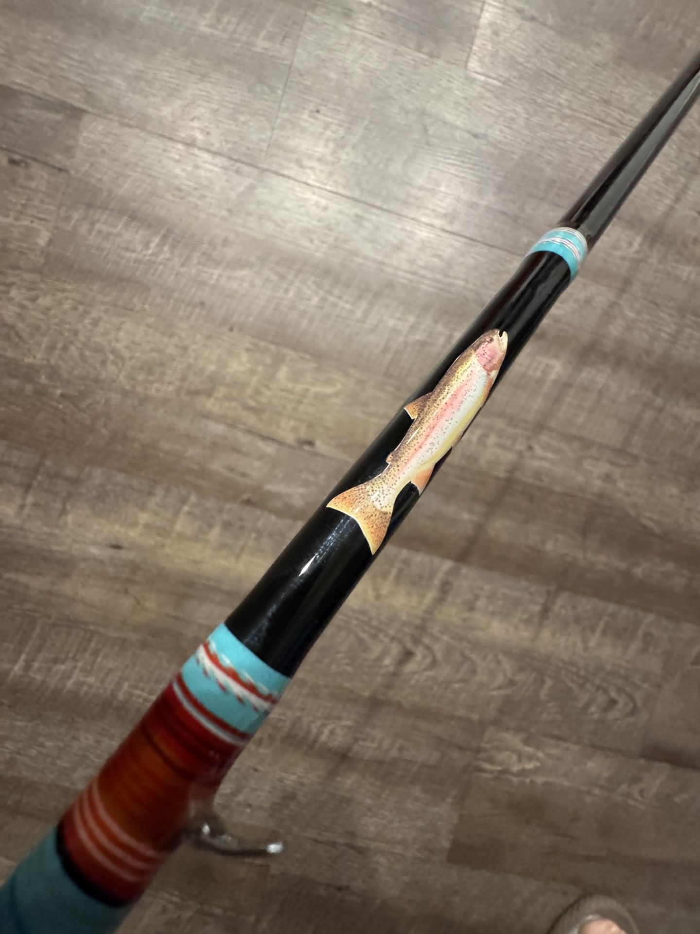 5 6wt fly reel 5/6wt lure trolling 50 Size:HWA-S-902MHBLU 9'0