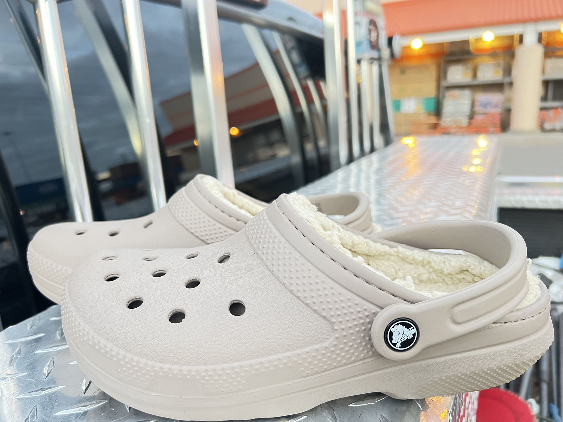 Crocs Bone Color Size 7 Men / 9 Women