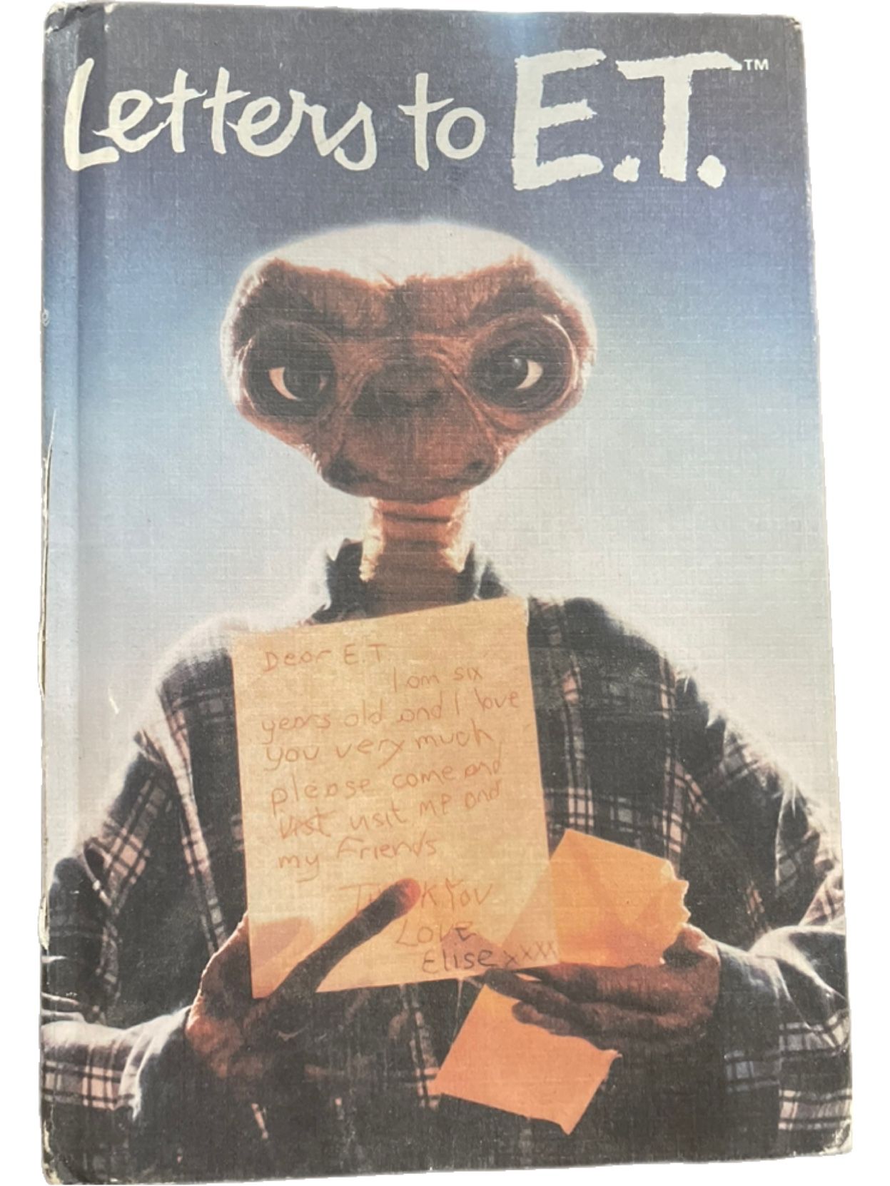 Letters To E.T Hardback Book
