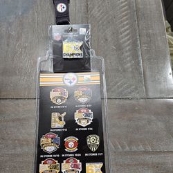 STEELERS LANYARDS PLUS COLLECTORS PIN