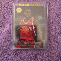 Topps Stadium Club Allen Iverson Rc